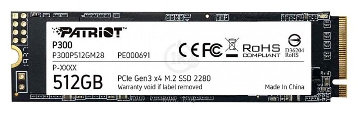 Фотографии Patriot Memory P300P512GM28
