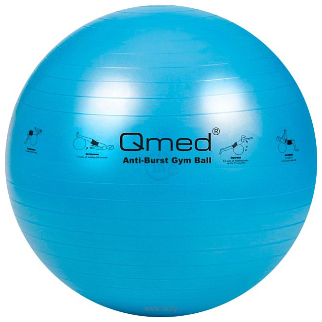 Фотографии Qmed ABS Gym Ball 75 см (голубой)