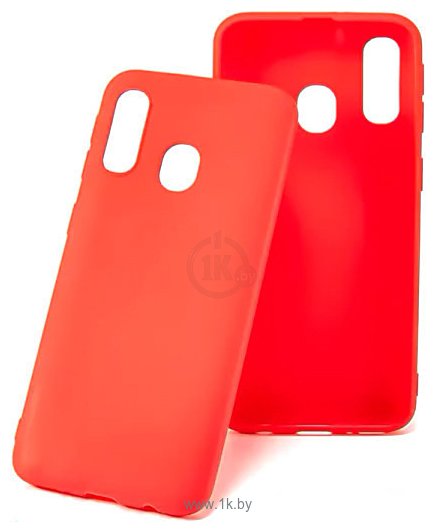 Фотографии Case Matte для Galaxy A40 (красный, матовый)