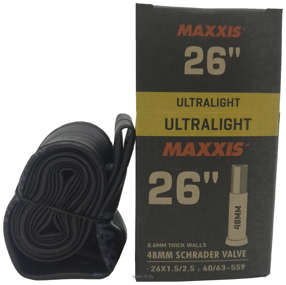 Фотографии Maxxis Ultralight 26x1.5/2.5 LSV48 EIB00141100