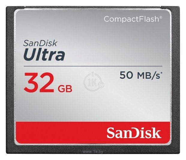 Фотографии Sandisk CompactFlash Ultra 50MB/s 32GB