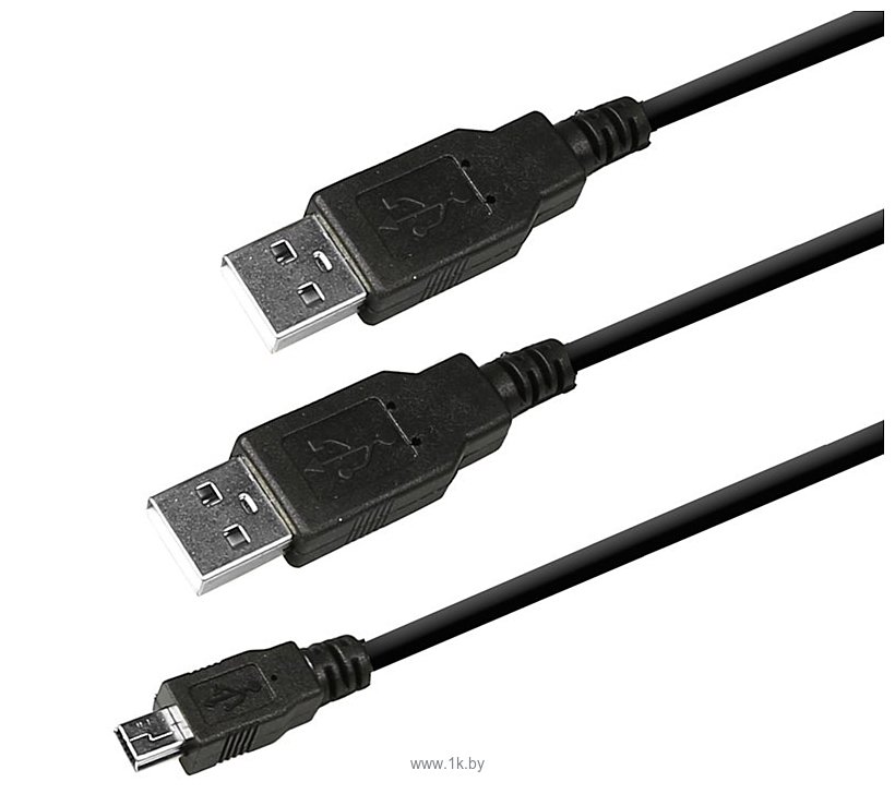 Фотографии 2 USB 2.0 - mini-USB 2.0 type-B 0.8 м