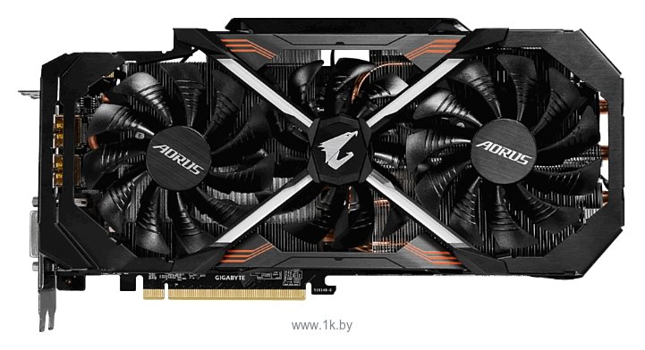 Фотографии GIGABYTE GeForce GTX 1080 1784Mhz PCI-E 3.0 8192Mb 11010Mhz 256 bit DVI 3xHDMI HDCP AORUS xtreme edition