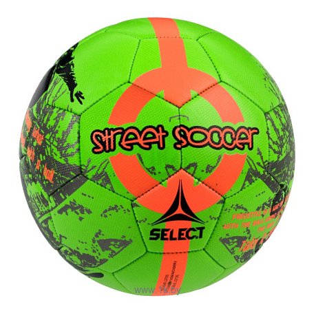 Фотографии Select Street Soccer (4 размер, зелёный/оранжевый)