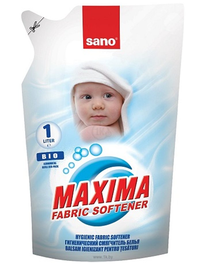 Фотографии Sano Maxima Fabric Softener Bio 1 л