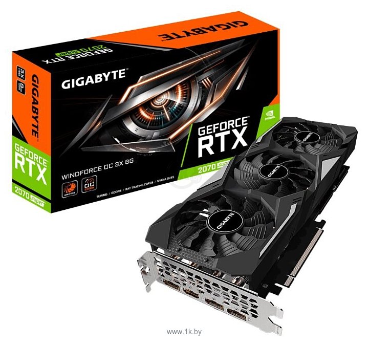 Фотографии GIGABYTE GeForce RTX 2070 SUPER WINDFORCE OC 3X