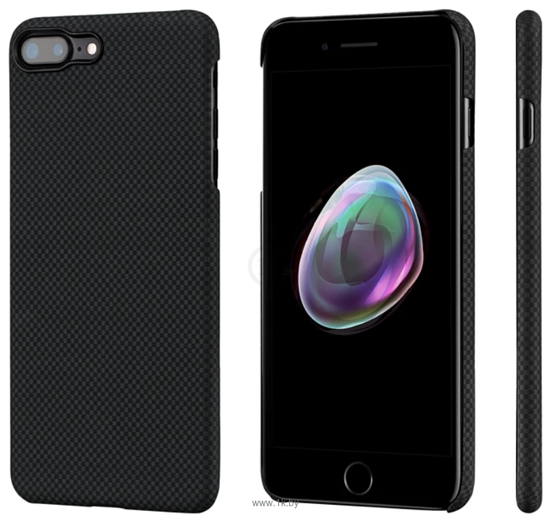 Фотографии Pitaka MagEZ Case Pro для iPhone 7 Plus (plain, черный/серый)