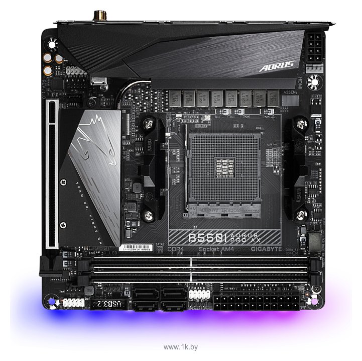 Фотографии GIGABYTE B550I AORUS PRO AX (rev. 1.0)