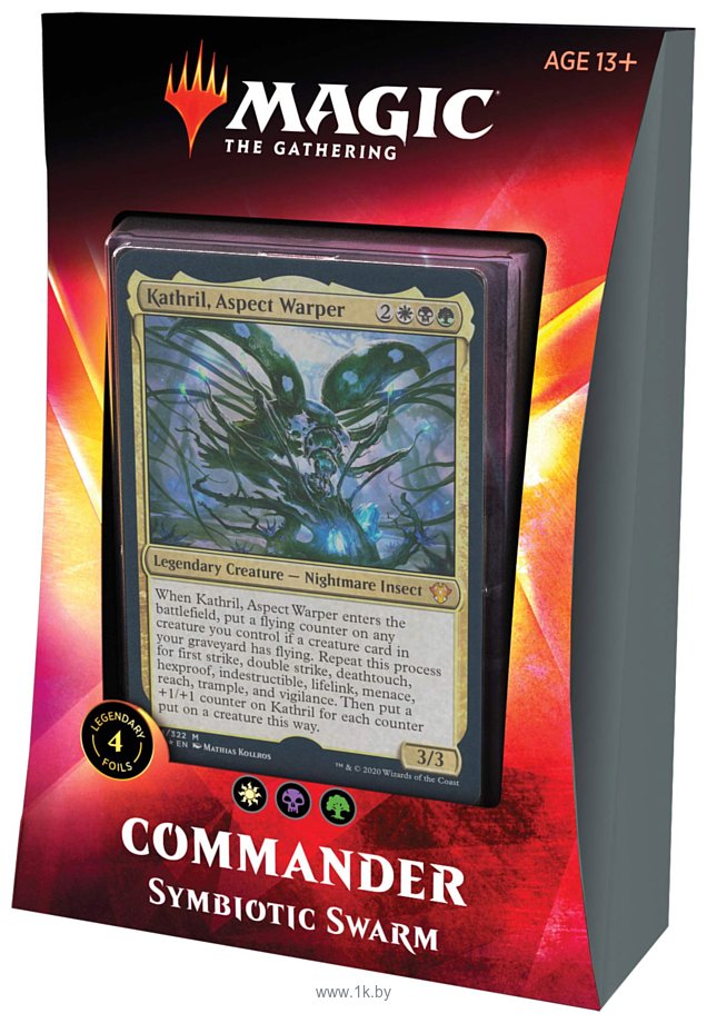 Фотографии Wizards Of The Coast Ikoria Lair of Behemoths Commander Symbiotic Swarm C74210003