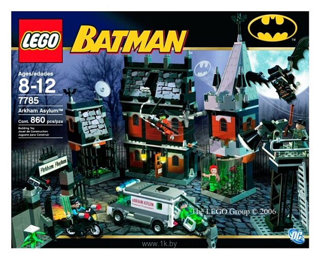 Фотографии LEGO Batman 7785 Arkham Asylum Фотографии LEGO Batman 7785 Arkham Asylum