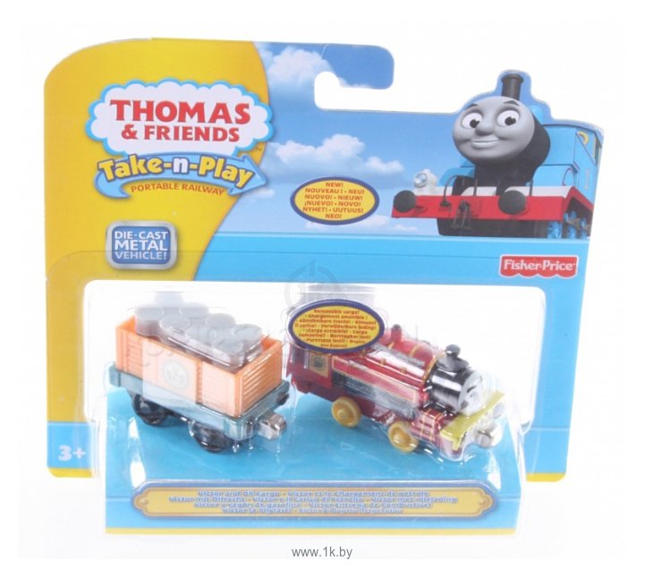Фотографии Thomas & Friends Набор "Виктор и грузовой вагон" серия Take-n-Play W3481
