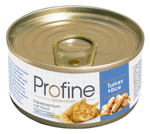 Фотографии Profine (0.07 кг) 1 шт. Консервы для кошек Turkey & Rice