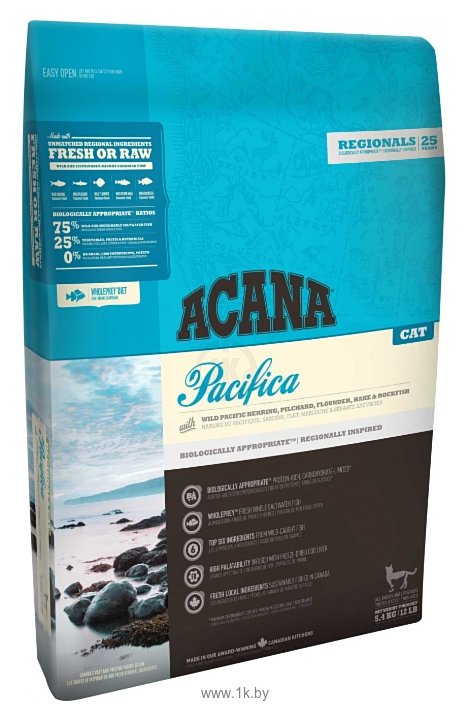 Фотографии Acana (5.4 кг) Pacifica for cats