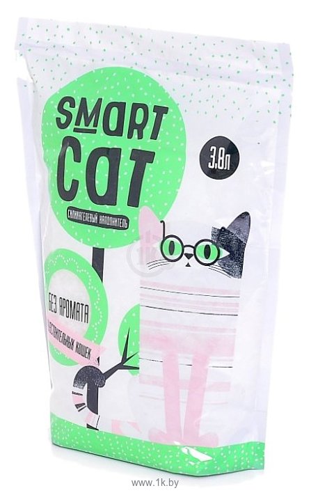 Фотографии Smart Cat Силикагелевый "без аромата" 3.8л