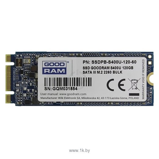 Фотографии GoodRAM SSDPB-S400U-120-60