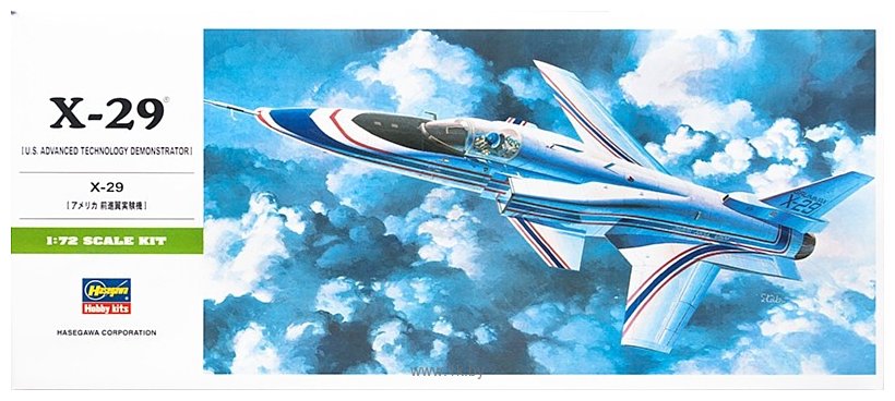 Фотографии Hasegawa Экспериментальный истребитель Grumman X-29