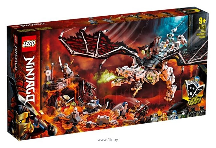 Фотографии LEGO Ninjago 71721 Дракон чародея-скелета