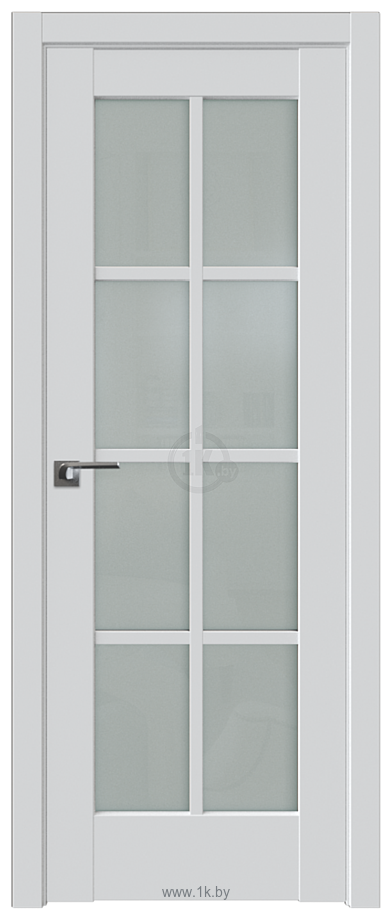 Фотографии ProfilDoors 101U 80x200 (аляска/стекло матовое)