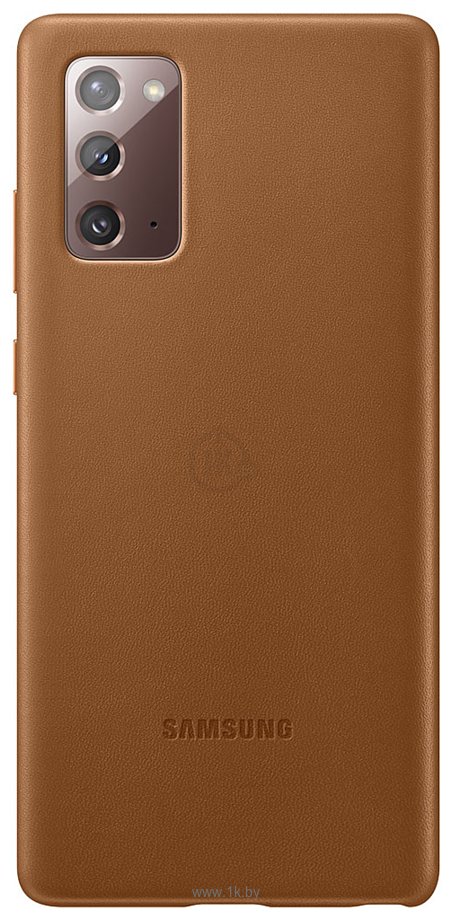 Фотографии Samsung Leather Cover для Galaxy Note 20 (коричневый)