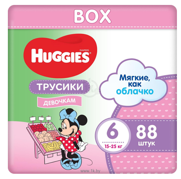 Фотографии Huggies Disney Girl 6 (16-22 кг) 88 шт.