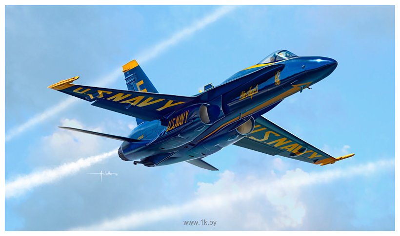 Фотографии Italeri 1324 F/A 18 Hornet Blue Angels