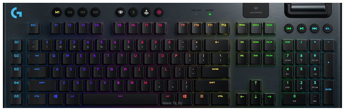 Фотографии Logitech G913 Lightspeed Wireless RGB GL Clicky (без кириллицы)