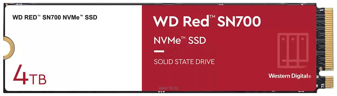Фотографии Western Digital Red SN700 4TB WDS400T1R0C