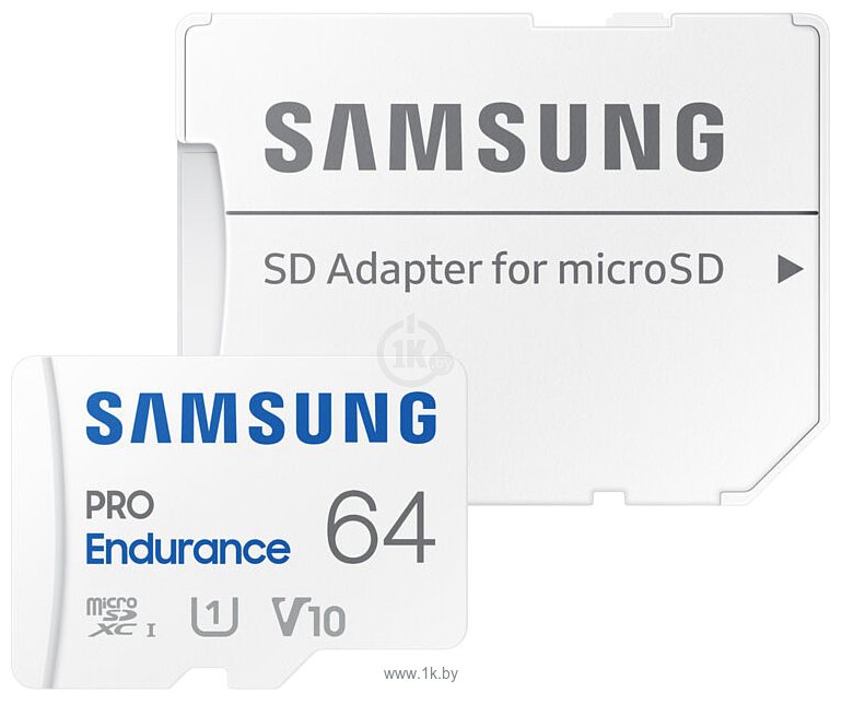 Фотографии Samsung PRO Endurance+ microSDXC 64GB (с адаптером)