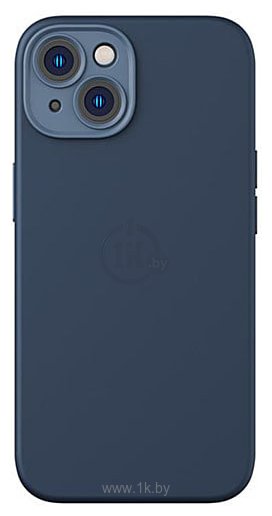 Фотографии Baseus Liquid Silica Gel Magnetic Case для iPhone 14 (синий)