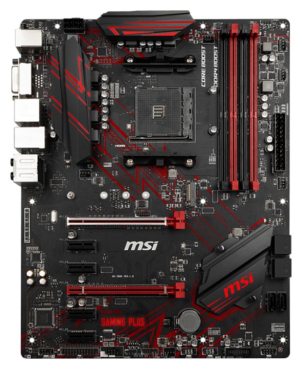 Фотографии MSI B450 GAMING PLUS