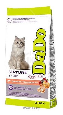 Фотографии DaDo (0.4 кг) Для пожилых кошек с креветками