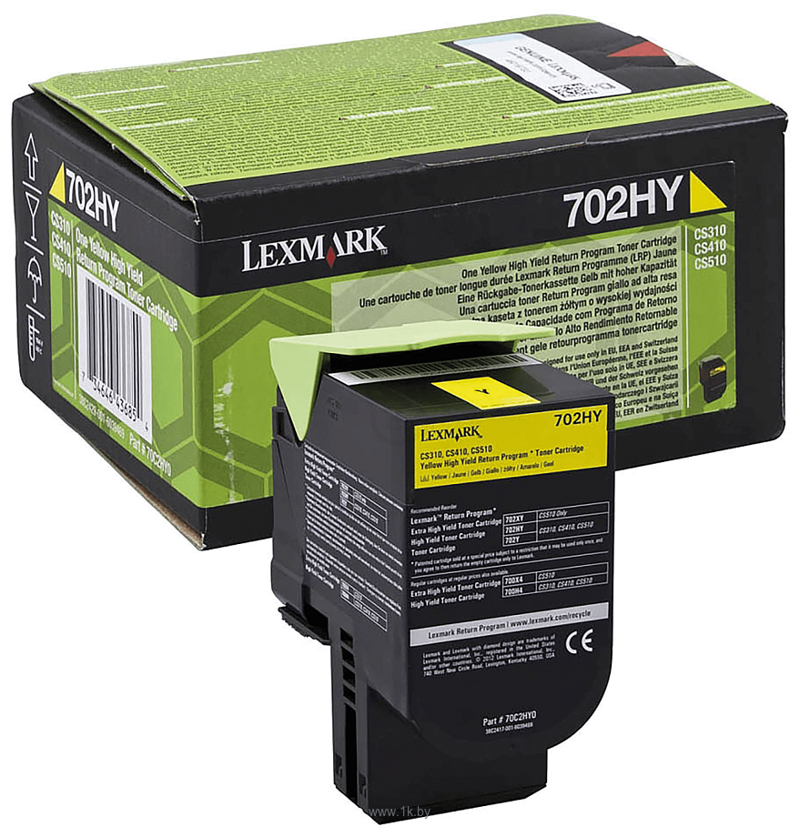 Фотографии Аналог Lexmark 702HY (70C2HY0)