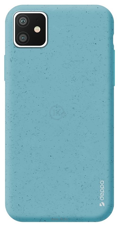 Фотографии Deppa Eco Case для Apple iPhone 11 (голубой)