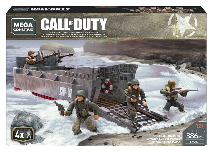 Фотографии Mega Construx Call of Duty FXG07 WWII Beach Invasion