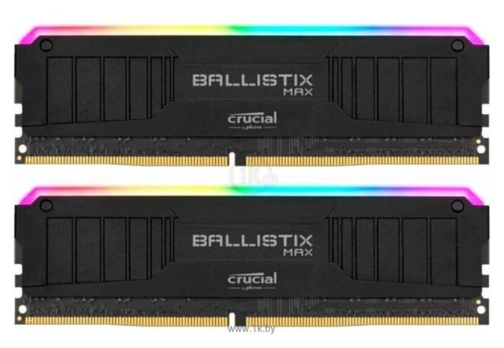Фотографии Crucial Ballistix MAX RGB BLM2K16G40C18U4BL