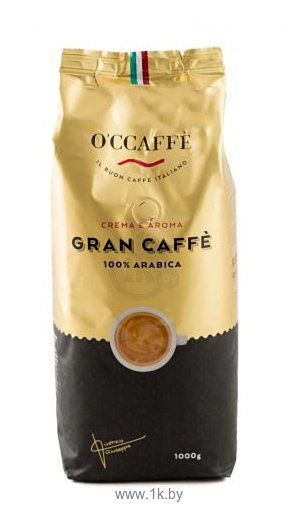 Фотографии O'ccaffe Grancaffe 100% Arabica в зернах 1000 г