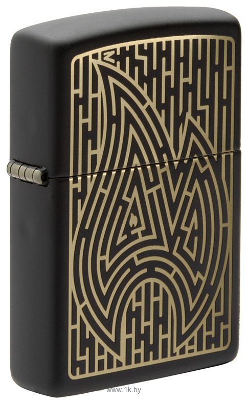 Фотографии Zippo Black Matte Maze 49597