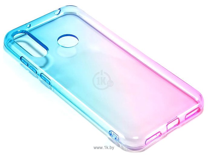 Фотографии Case Gradient Dual для Huawei Y6s (розово-синий)