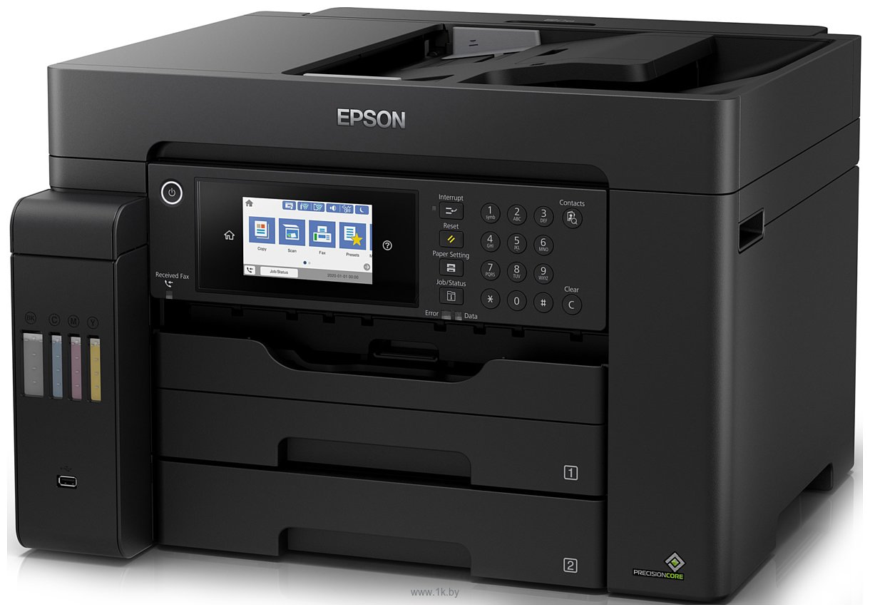 Фотографии Epson L15150 (ресурс стартовых контейнеров 7500/6000, контейнер 008)