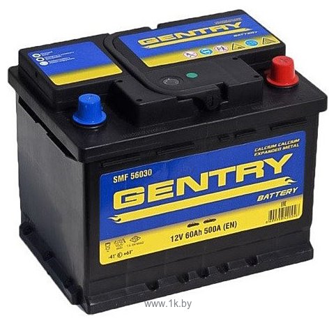 Фотографии GENTRY R+ (60Ah)