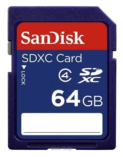 Фотографии Sandisk SDXC Class 4 64GB