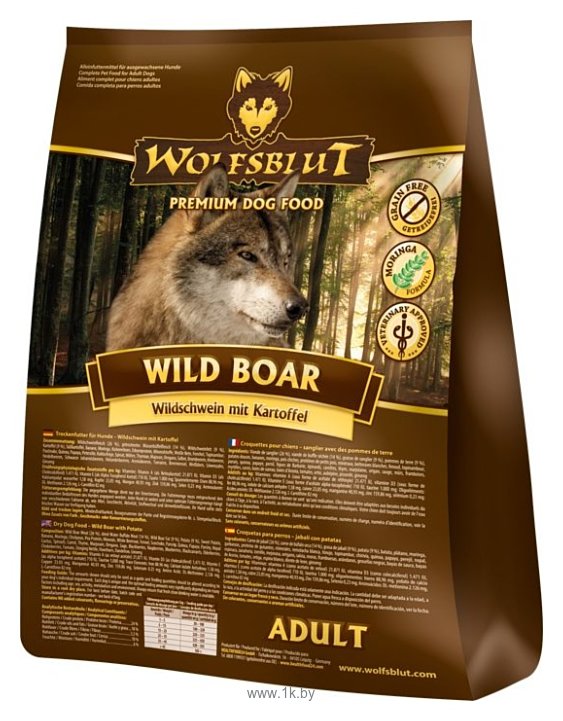 Фотографии Wolfsblut Wild Boar Adult (2 кг)