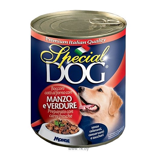 Фотографии Special Dog Кусочки Говядины с овощами (0.820 кг) 3 шт.