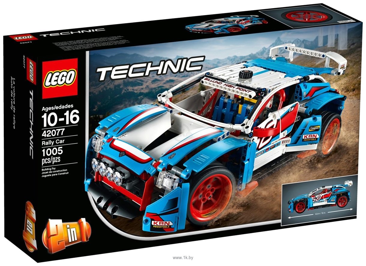 Фотографии LEGO Technic 42077 Гоночный автомобиль
