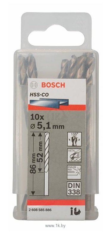 Фотографии Bosch 2608585886 10 предметов