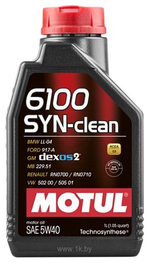 Фотографии Motul 6100 Syn-clean 5W-40 1л
