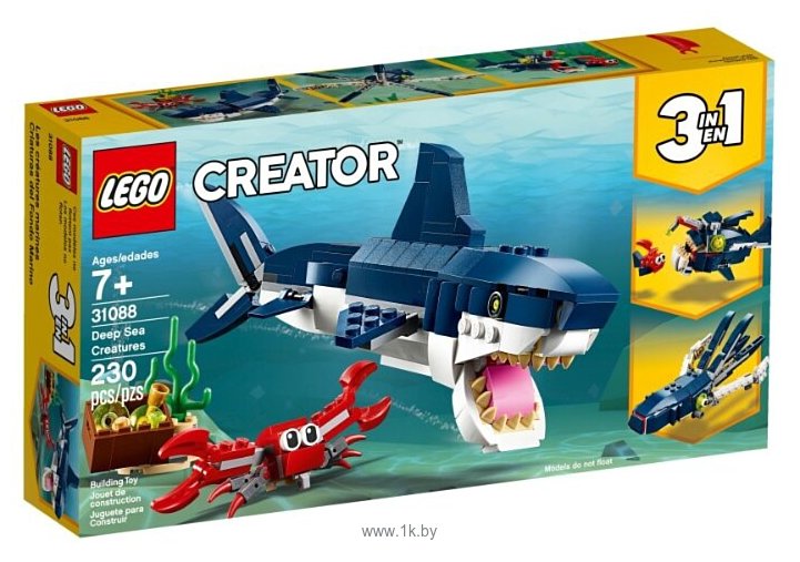Фотографии LEGO Creator 31088 Обитатели морских глубин