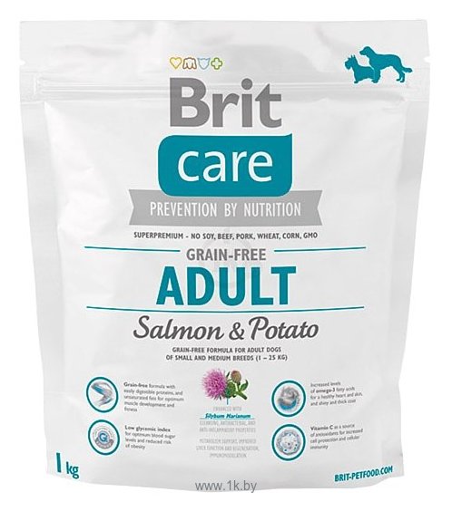 Фотографии Brit Care Adult Salmon & Potato (1.0 кг)