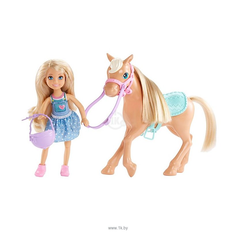 Фотографии Barbie Club Chelsea Doll and Pony DYL42
