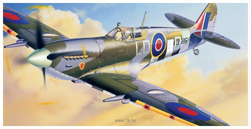 Фотографии Italeri 1365 Spitfire Mk .Ix Free French